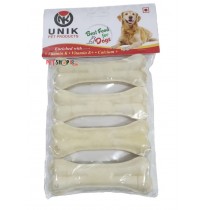 Unik Dog Treat Protein Pressed Bone 4 Inch 4 In 1